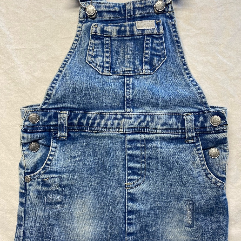 7 For All Mankind Blue Denim Kids Dress